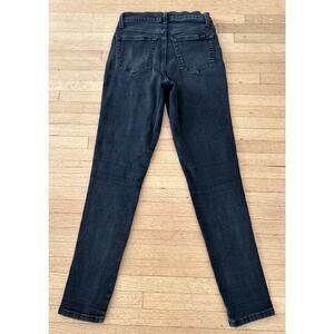 Joe's Jeans Black Denim Mid Rise Skinny Ankle Women's 25